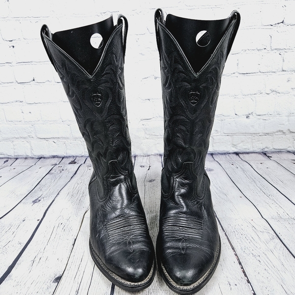 ARIAT | 34770 Heritage round toe cowboy western pullon leather boots - Picture 5 of 14